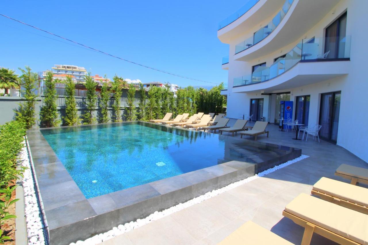 Blue Eye Hotel Ksamil Kültér fotó
